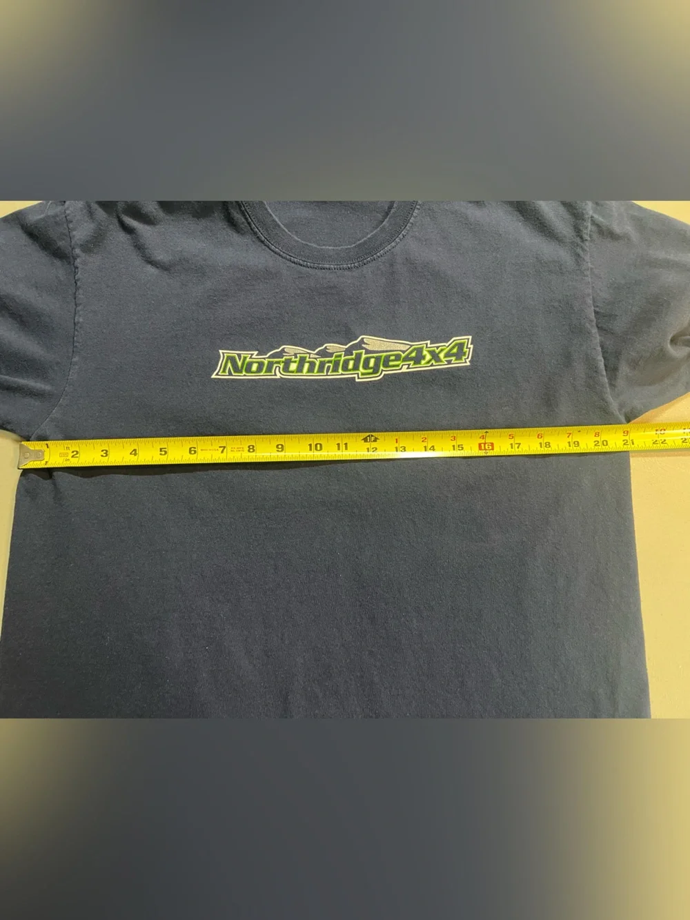 Northridge 4x4 Seattle Graphic T Shirt Men’s Large Navy Blue Gildan